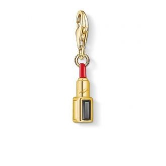Thomas Sabo Charm Roter Lippenstift 