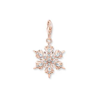 Thomas Sabo Charm-Anhänger Schneeflocke 