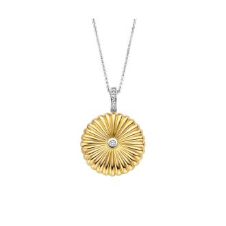 ti Sento Amulett Silber vergoldet 