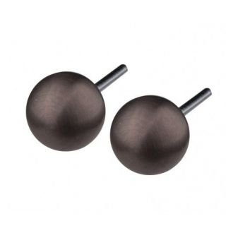 veto Kugel-Ohrstecker braun 3mm 