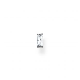 Thomas Sabo Ohrstecker Weisser Stein Einzeln 