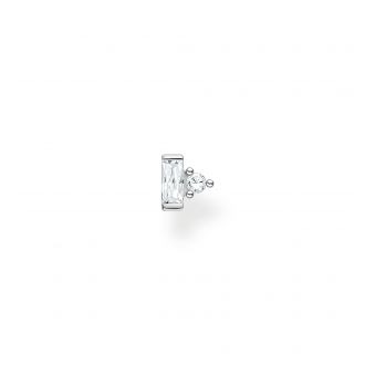 Thomas Sabo Ohrstecker Weisser Stein Einzeln 
