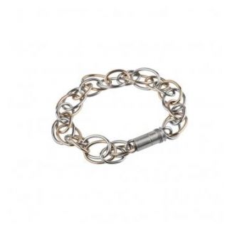 veto Olivenarmband Stahl/Rosé 