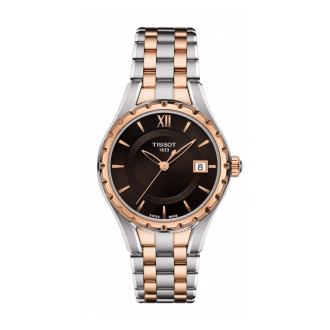 Tissot T-Lady rosé braun 